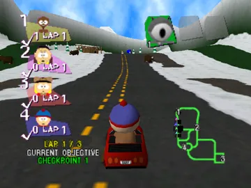 South Park Rally (Europe) (Beta) screen shot game playing